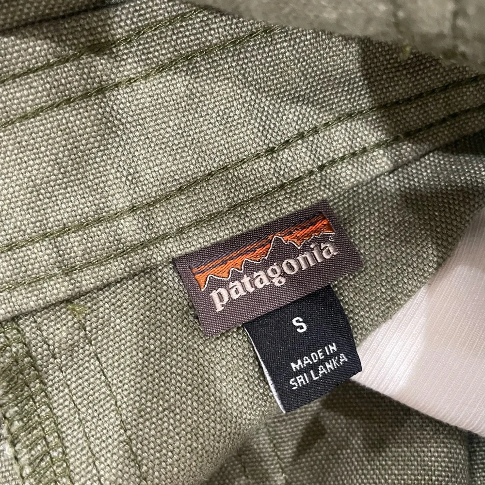 Patagonia Women's Point Reyes Canvas Overalls Basin Green Size Small - Picture 11 of 15